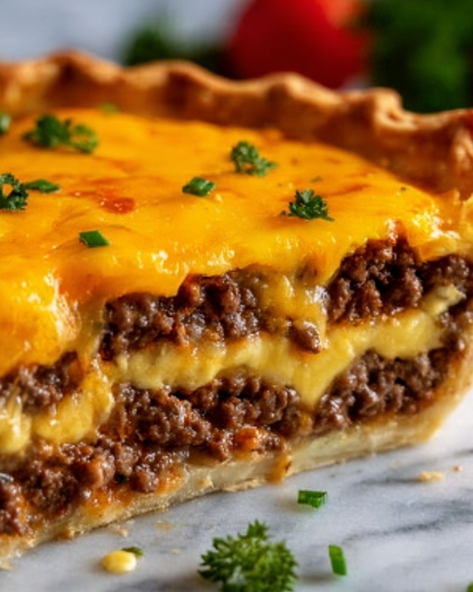 Cheeseburger Pie Recipe - Recipe Image