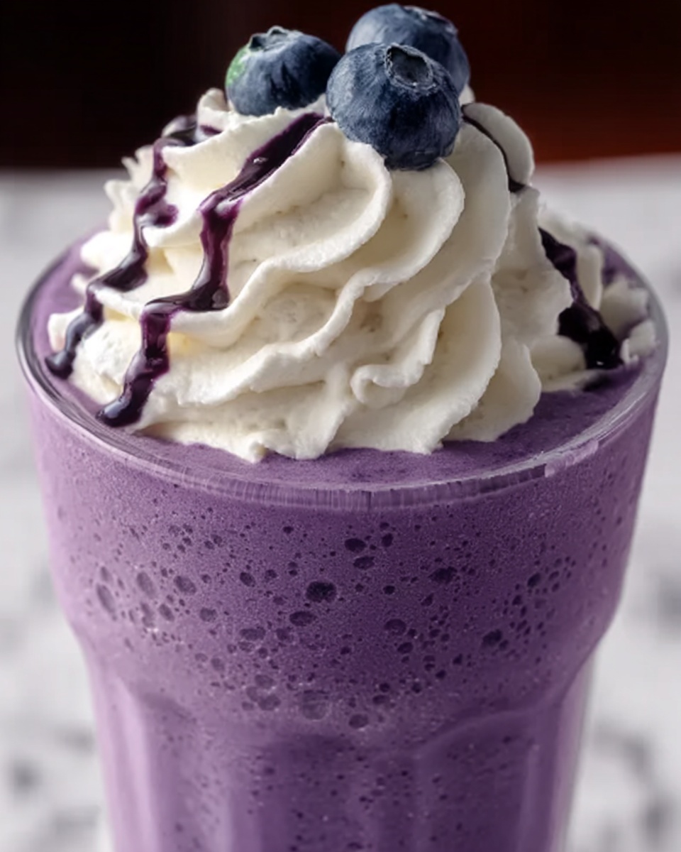 Pineapple Blueberry Frappuccino Recipe - Recipe Image