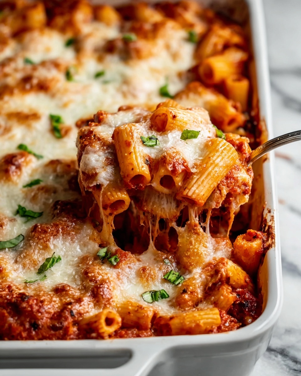 Baked Ziti Recipe - Recipe Image