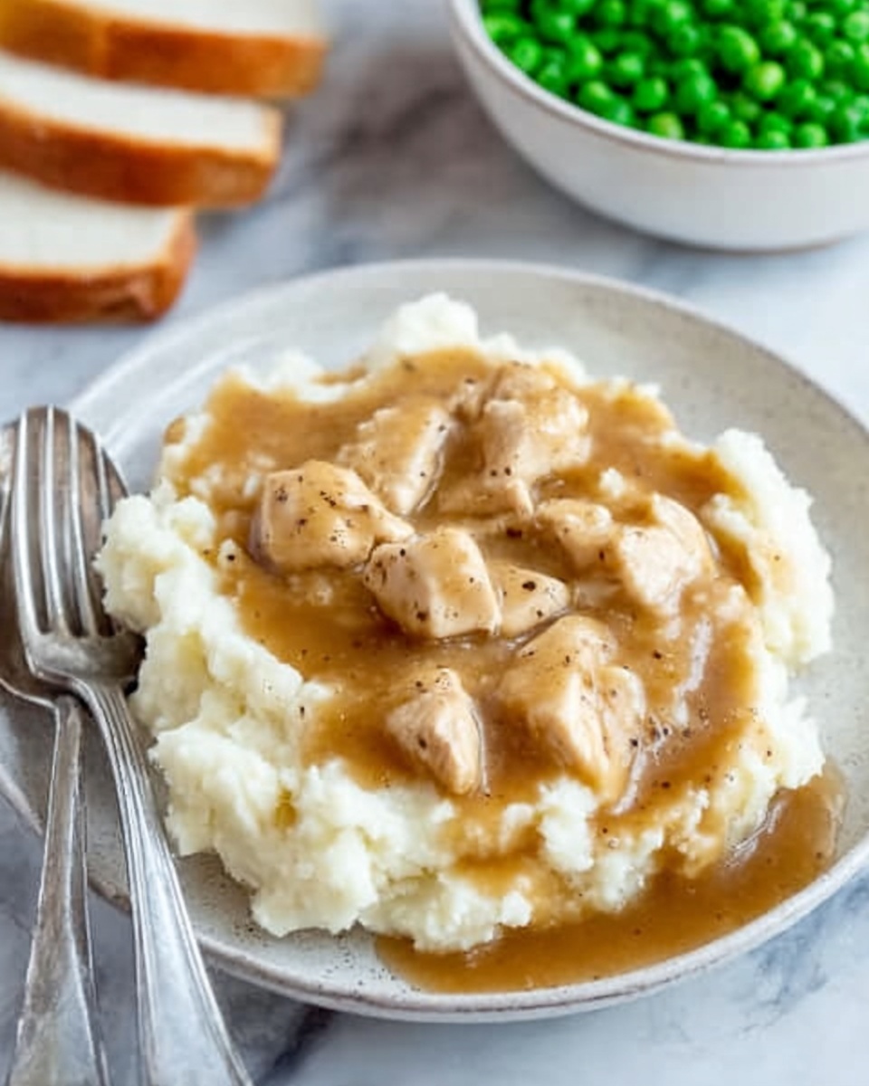 Homestyle Chicken and Gravy Recipe - Recipe Image
