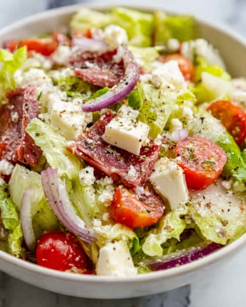 Italian Grinder Salad Recipe - Recipe Image