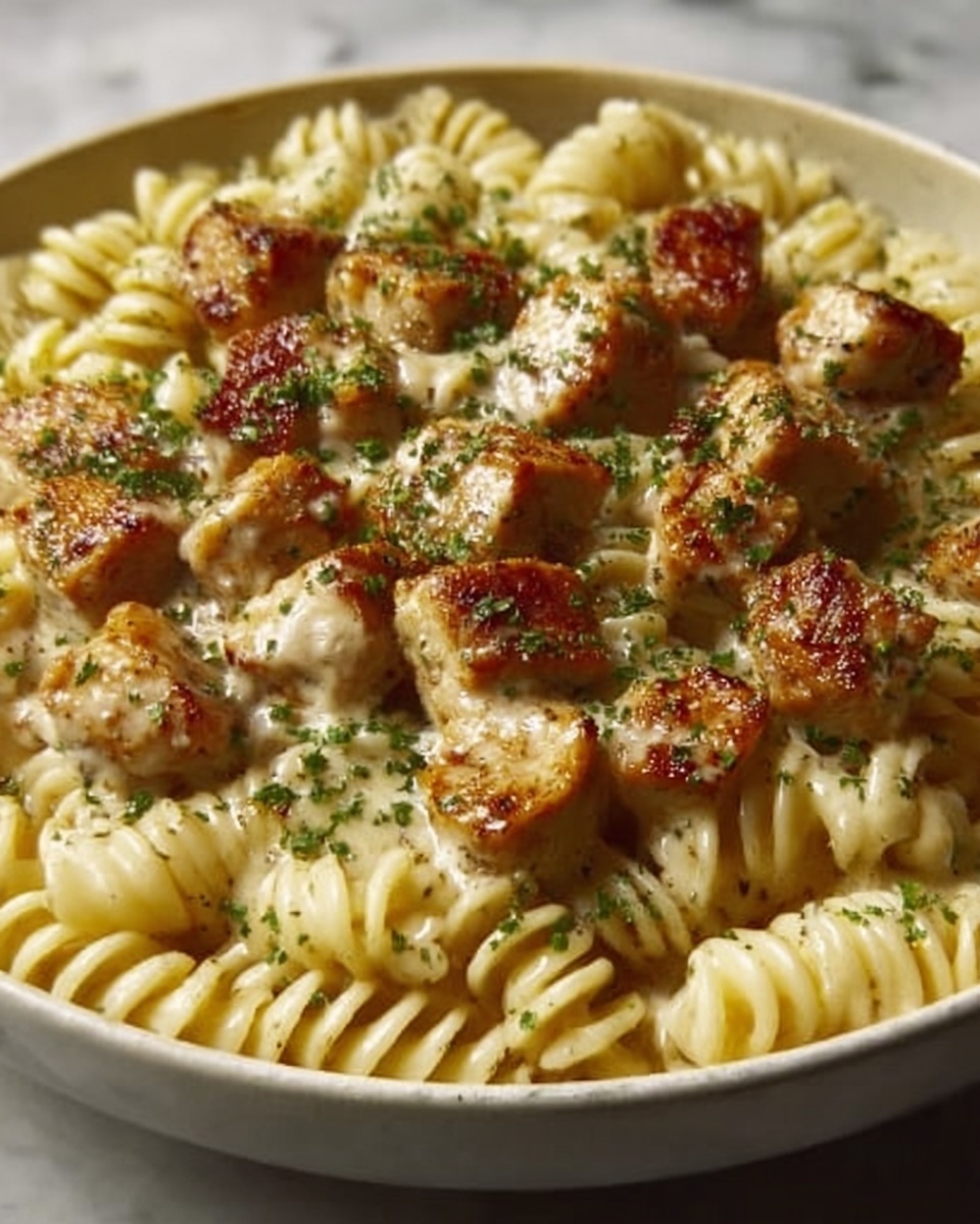 Ultimate Creamy Pepper Jack Chicken & Sausage Pasta Recipe - Recipe Image