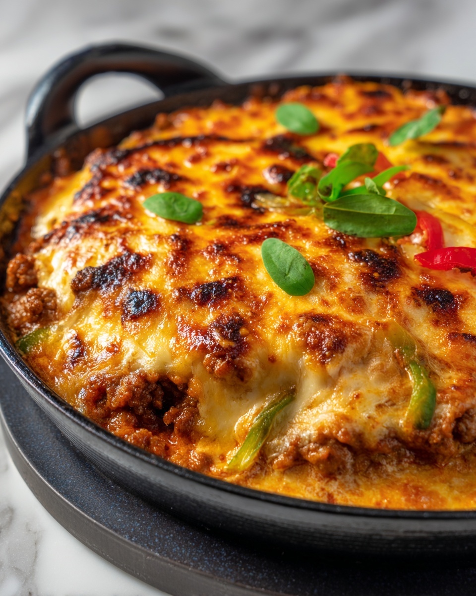 Easy Stuffed Pepper Casserole Recipe - Recipe Image