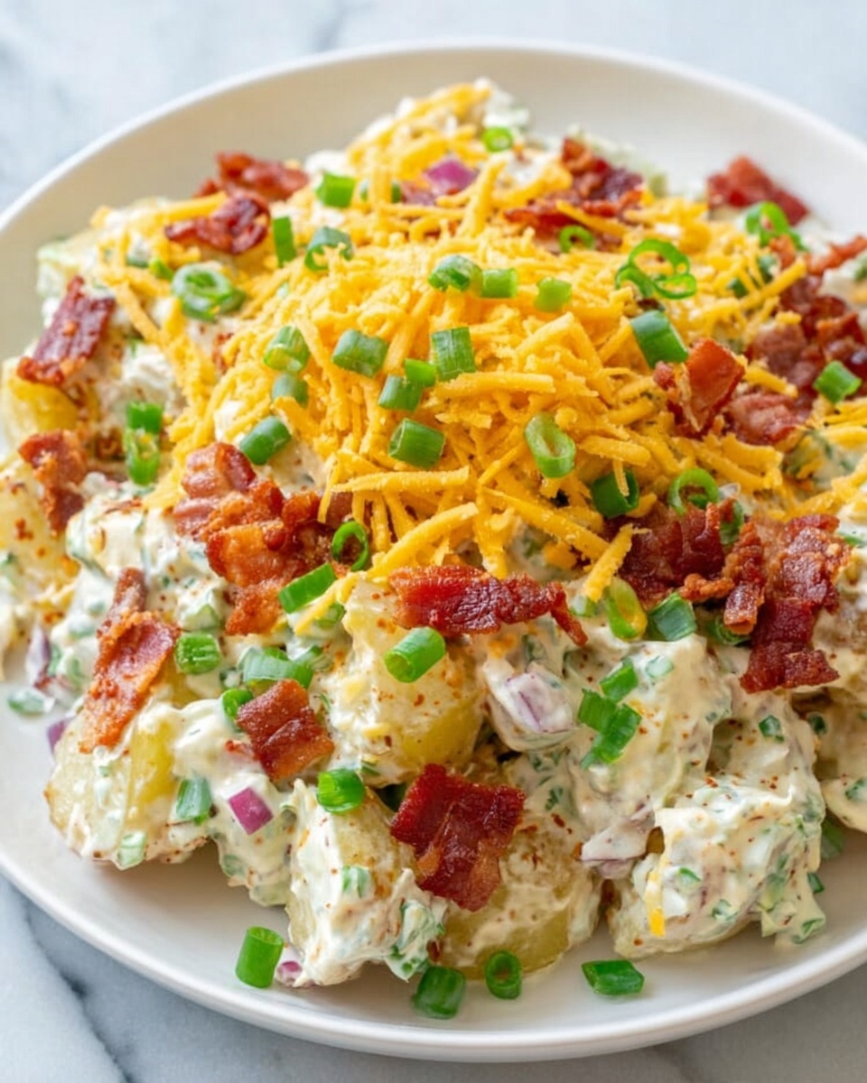 Loaded Baked Potato Salad Recipe - Recipe Image