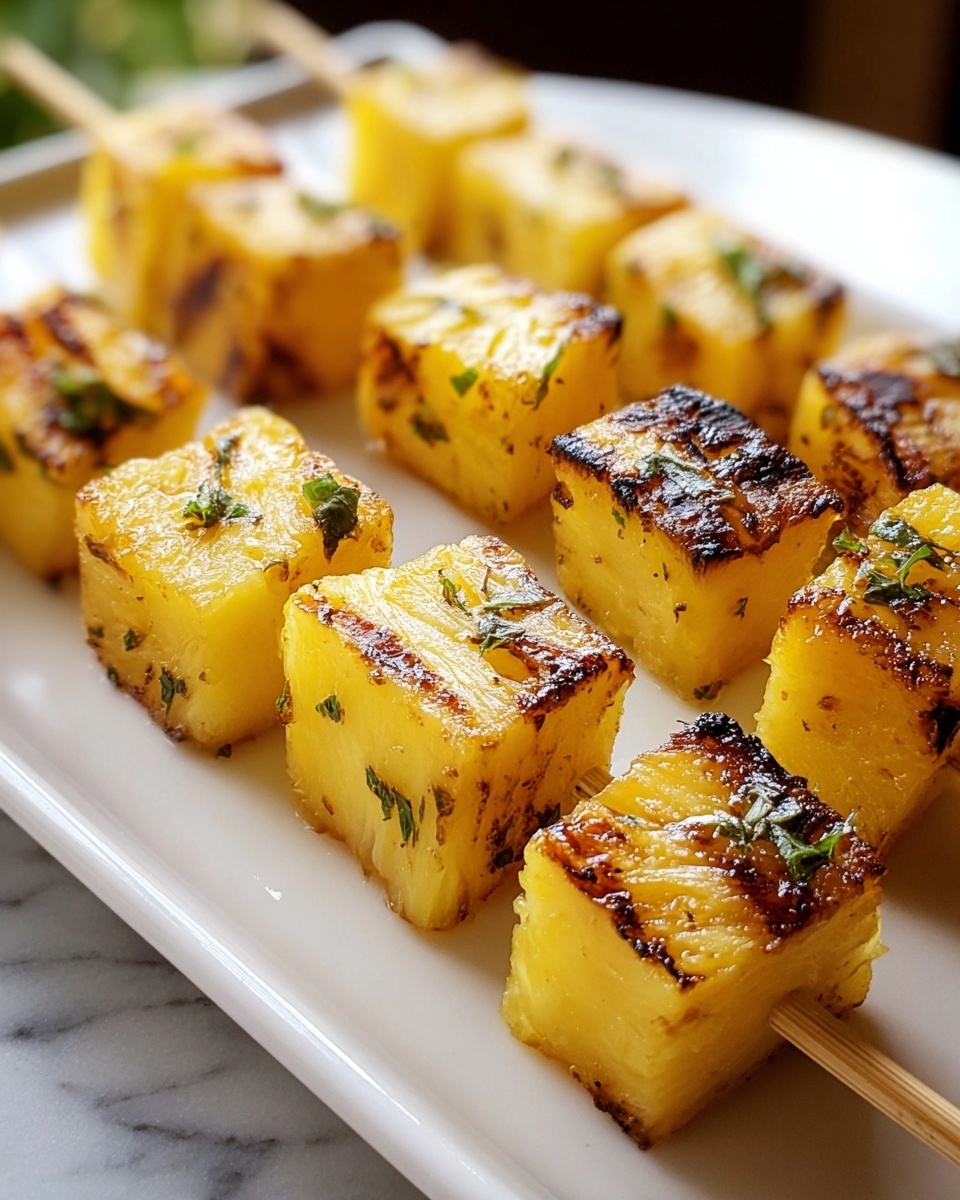 Pineapple Skewers Recipe - Recipe Image