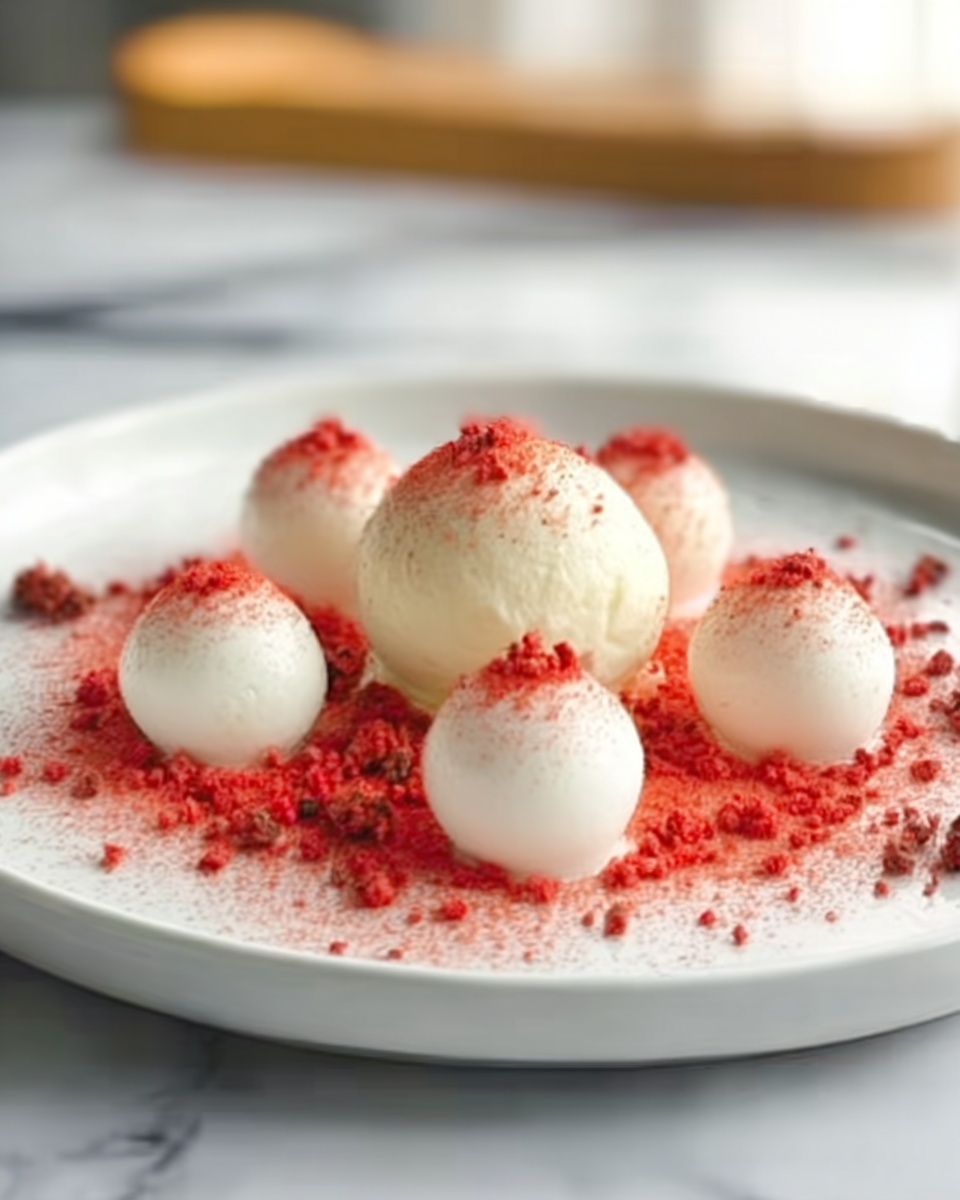 White Chocolate Strawberry Truffles Recipe - Recipe Image