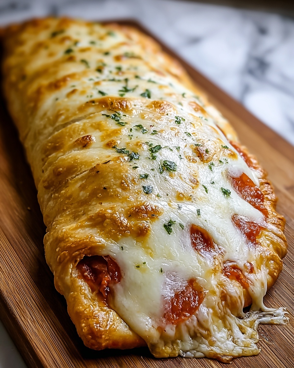 Homemade Stromboli Recipe - Recipe Image