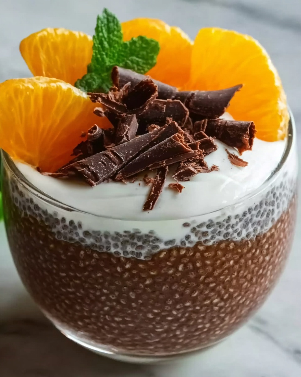 Chocolate Orange Chia Pudding Recipe - Recipe Image