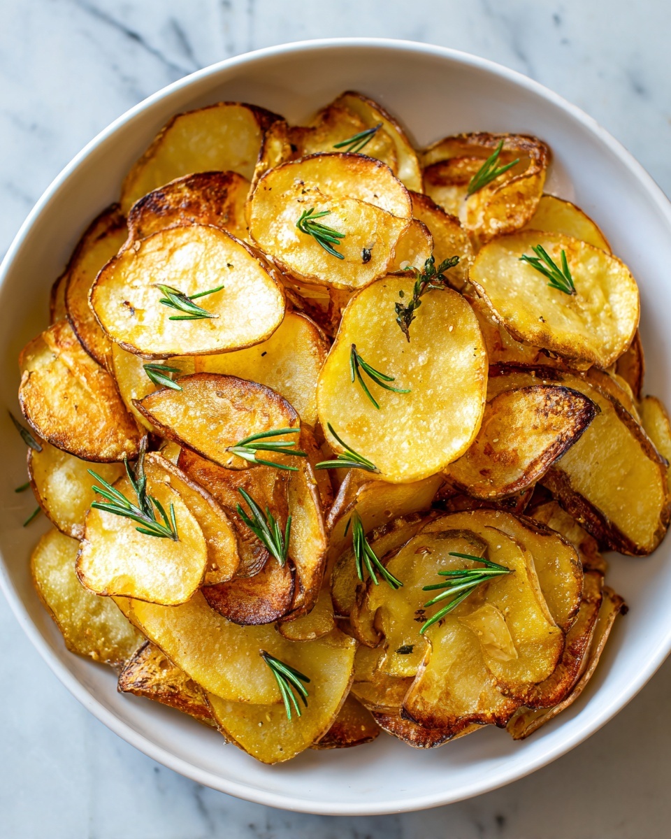 Rosemary Straw Potatoes with Lemon Salt Recipe - Recipe Image