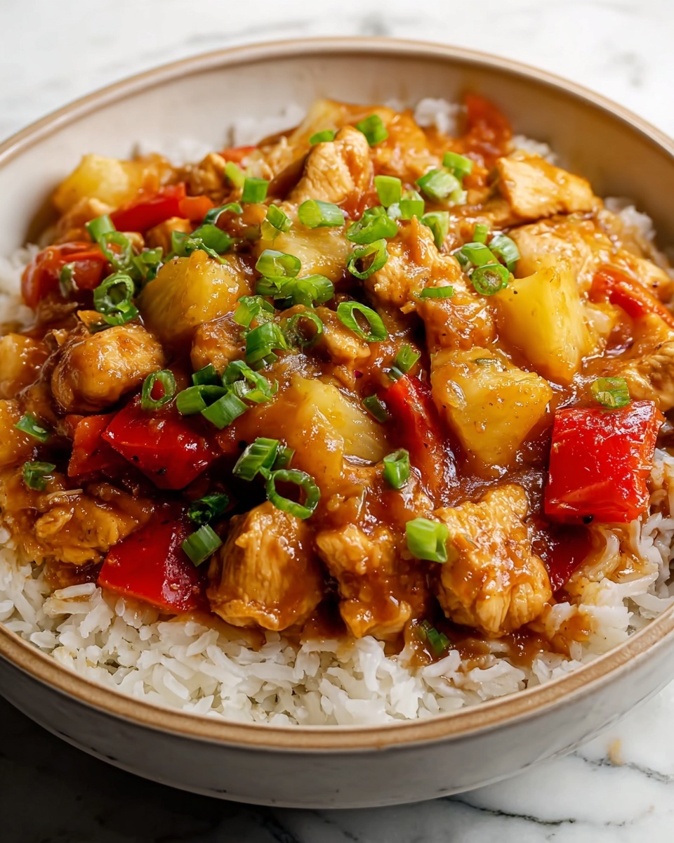 Irresistible Sweet Hawaiian Crockpot Chicken: A Flavorful 1-Pot Dinner Recipe - Recipe Image