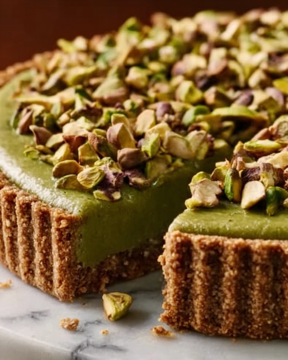 Pistachio Tart with Creamy Pistachio Paste Recipe - Recipe Image