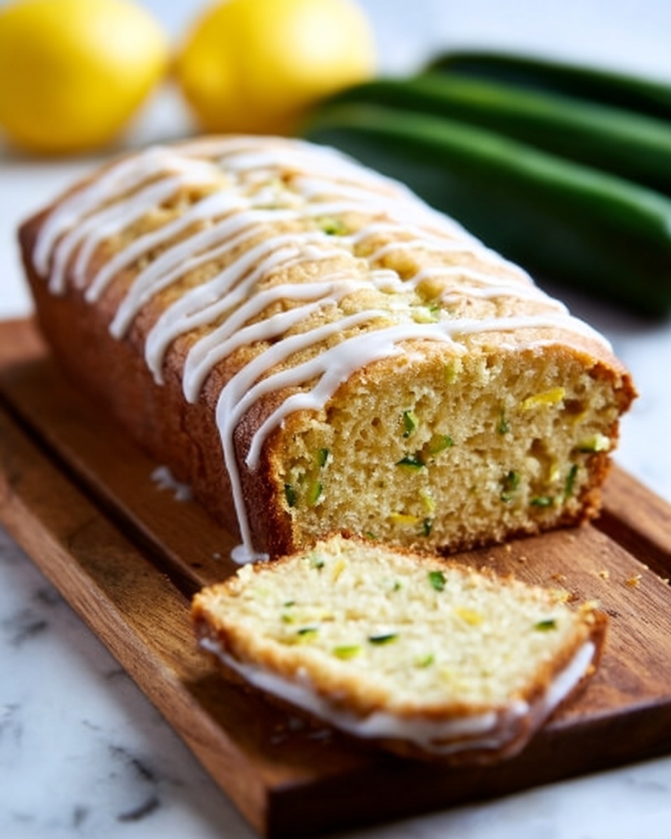 Lemon Zucchini Bread with Lemon Glaze Recipe - Recipe Image