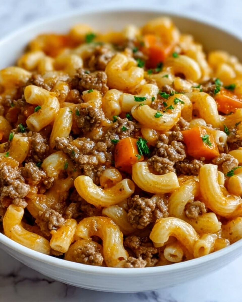 Cheeseburger Pasta Recipe - Recipe Image