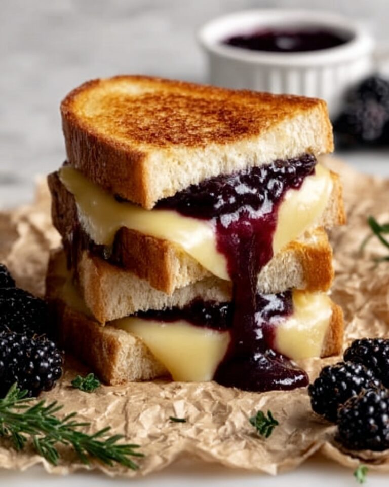 Blackberry Balsamic and Brie Grilled Cheese Recipe