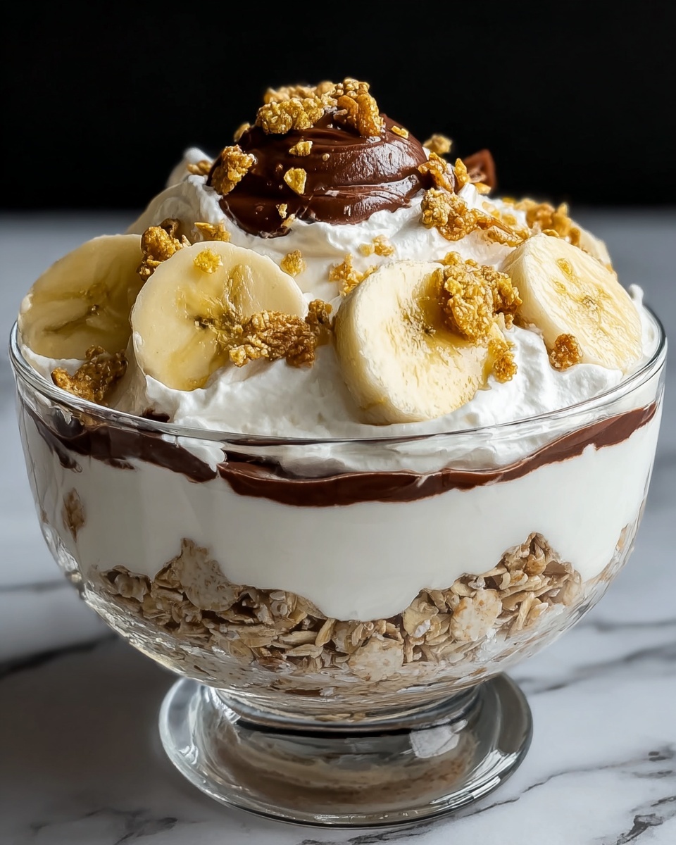 Chocolate Banana Pudding Fluff Recipe - Recipe Image