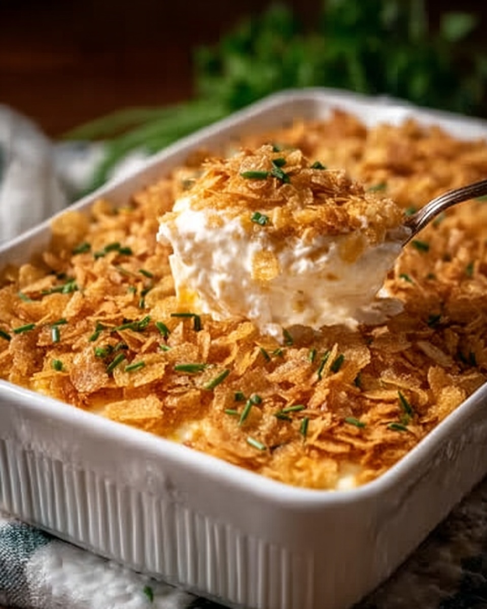 Ritz Cracker Chicken Casserole Recipe - Recipe Image