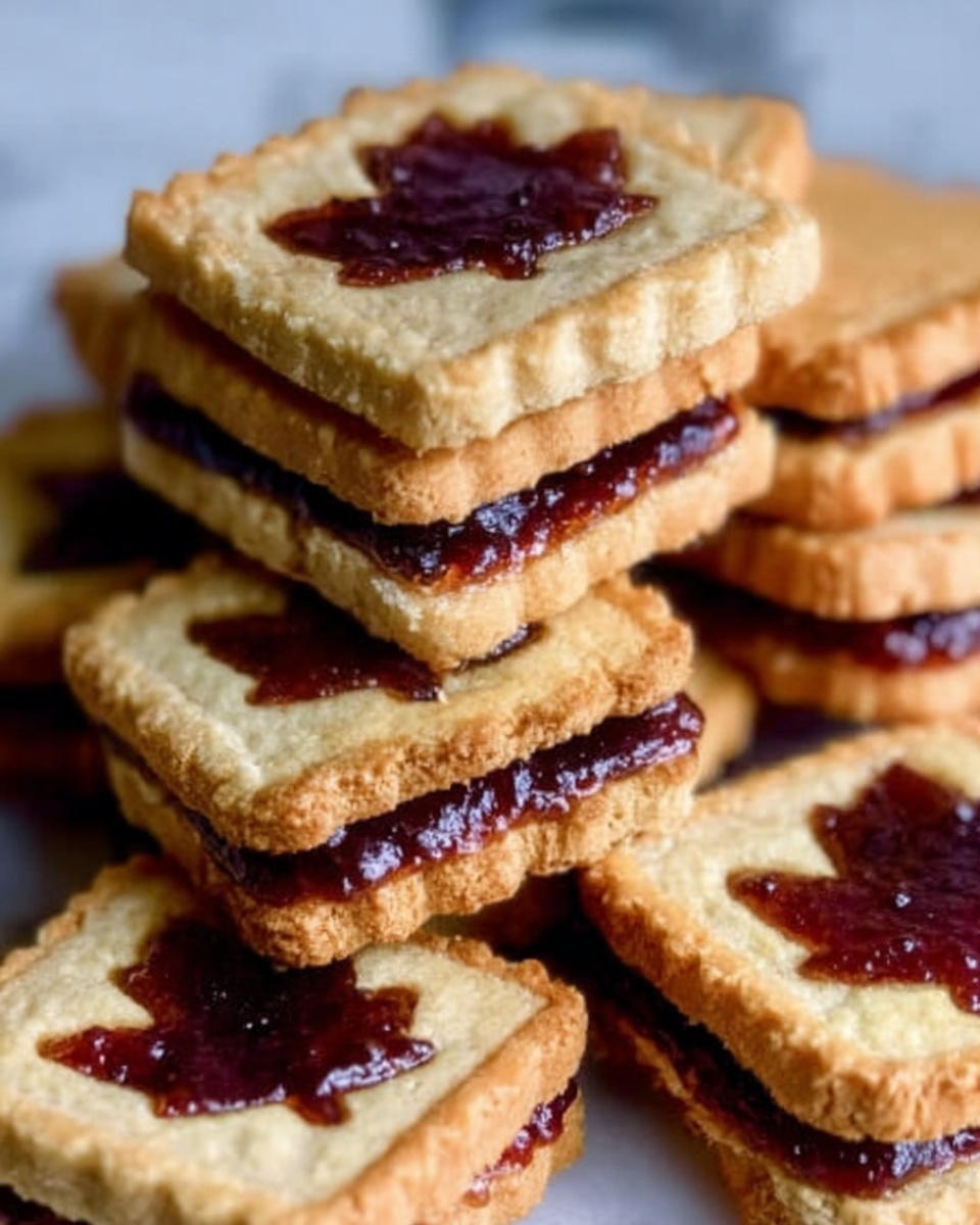 Peanut Butter and Jelly Sandwich Cookies Recipe - Recipe Image