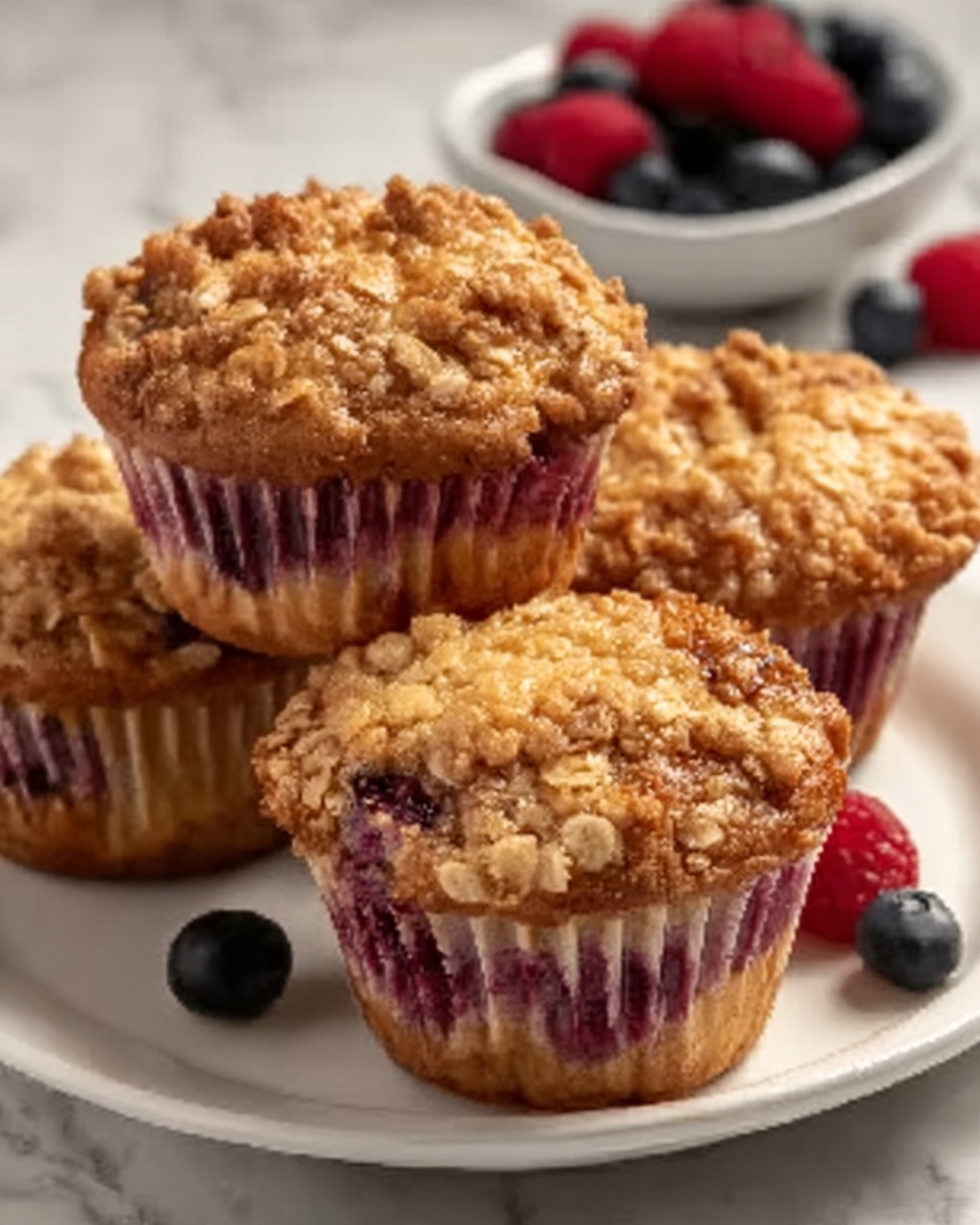 Cranberry Oatmeal Muffins Recipe - Recipe Image
