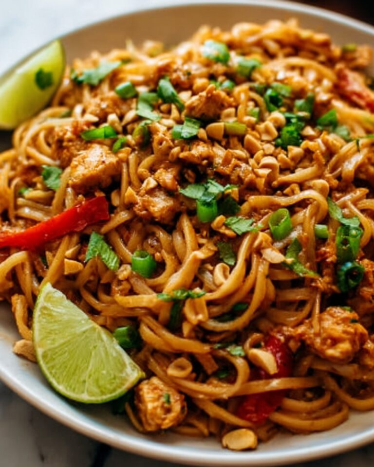 Spicy Chili Garlic Chicken with Asian Noodles Recipe