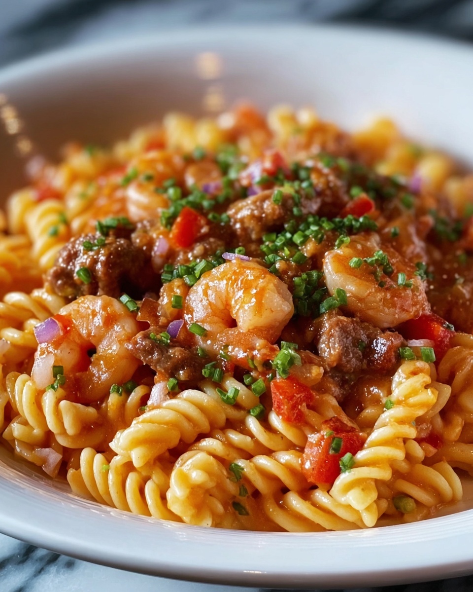 Pastalya (Jambalaya Pasta) Recipe - Recipe Image