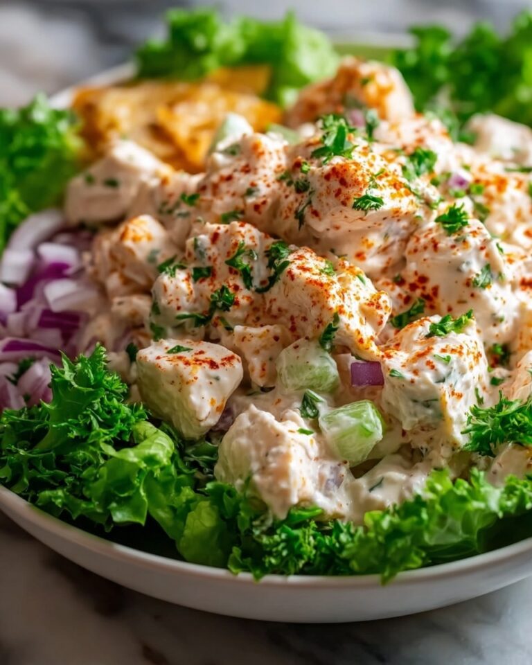 Creamy Chicken Salad with Parsley and Almonds Recipe