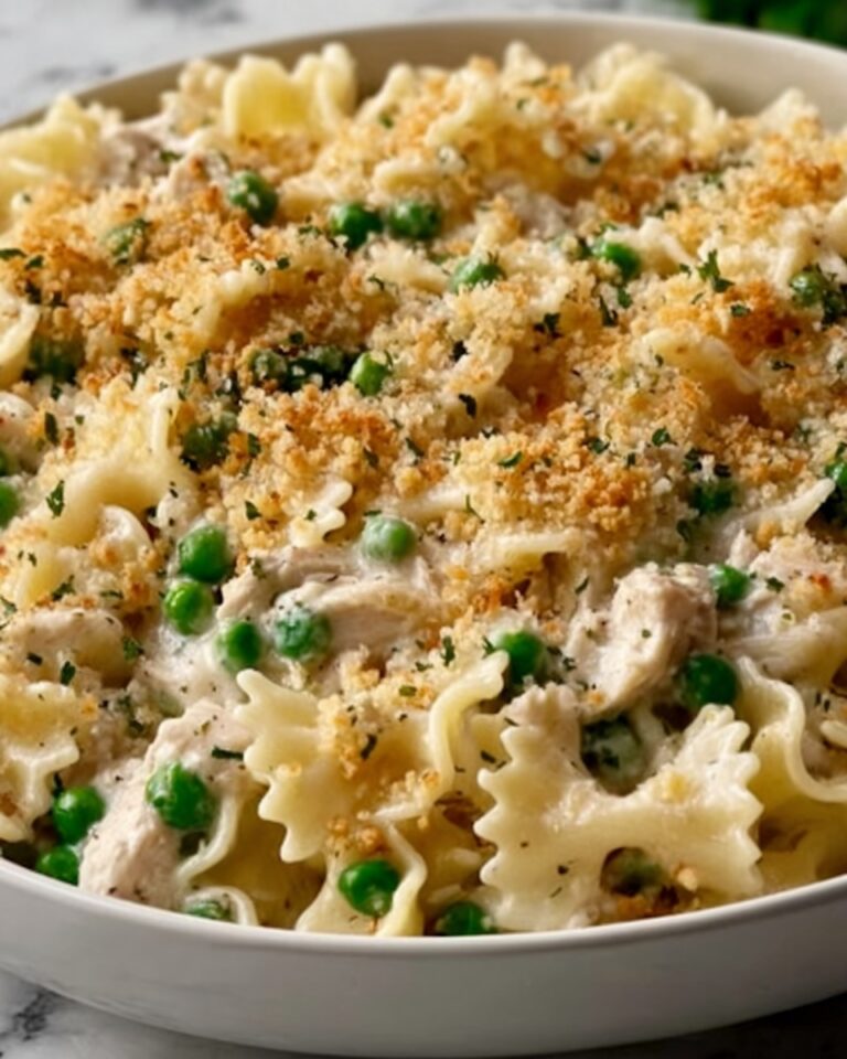 Creamy Tuna Noodle Bake Recipe