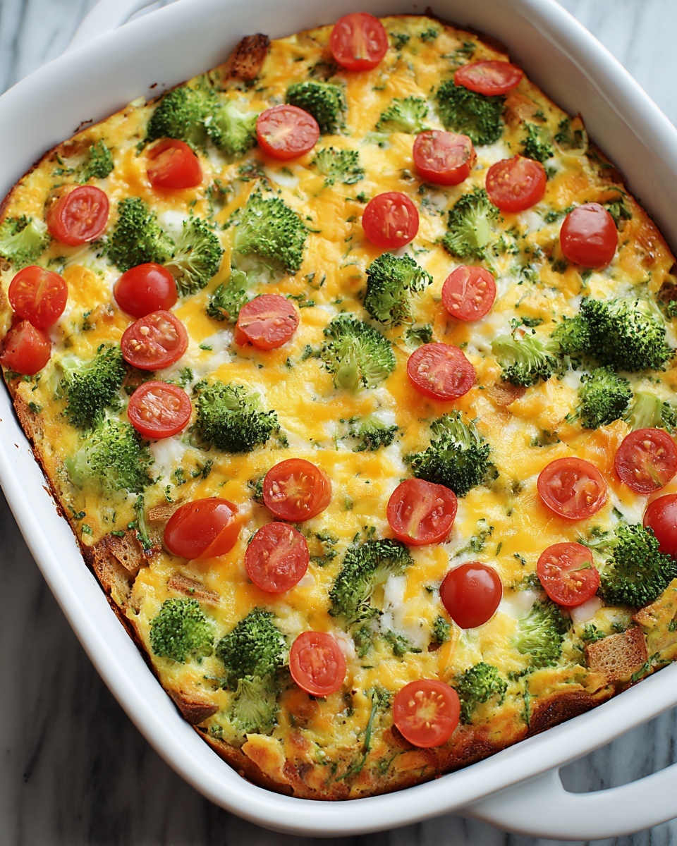 Vegetable Breakfast Casserole Recipe - Recipe Image
