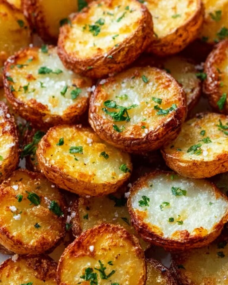 Mini Baked Parmesan Potato Rounds Recipe
