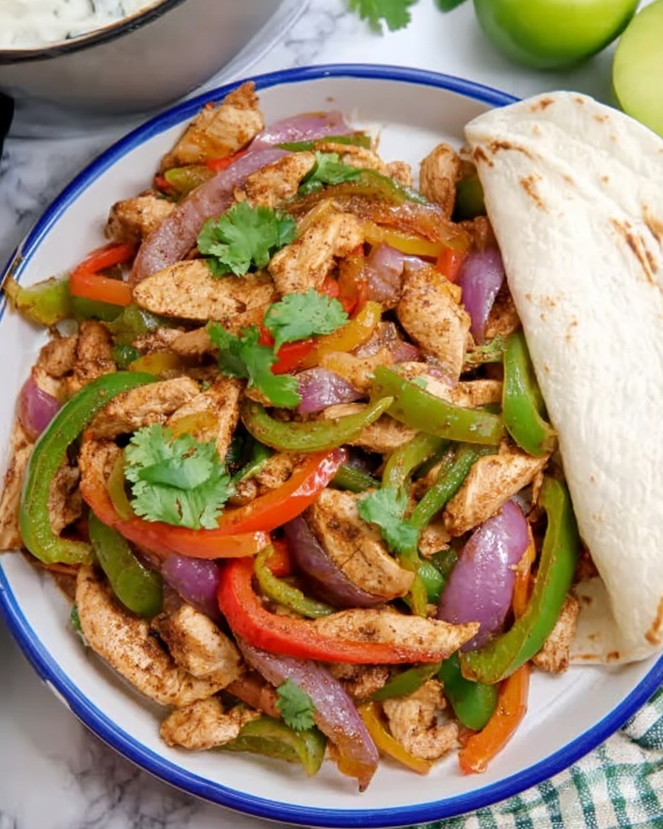 Air Fryer Chicken Fajitas Recipe - Recipe Image