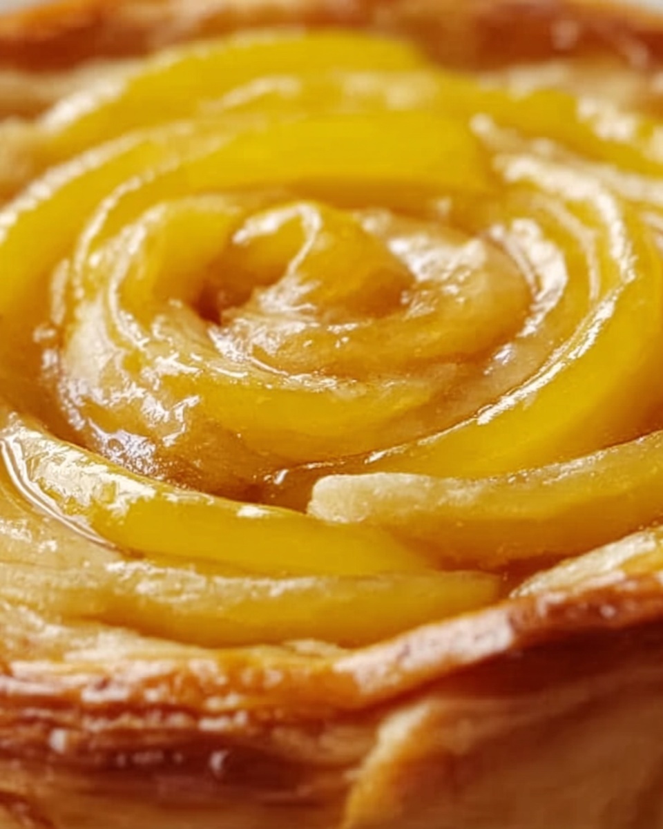 Peach Pie Cinnamon Rolls Recipe - Recipe Image