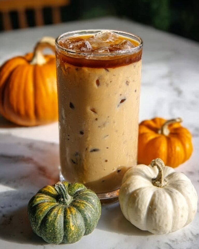 Pumpkin Spice Americano with Caramel Drizzle Recipe