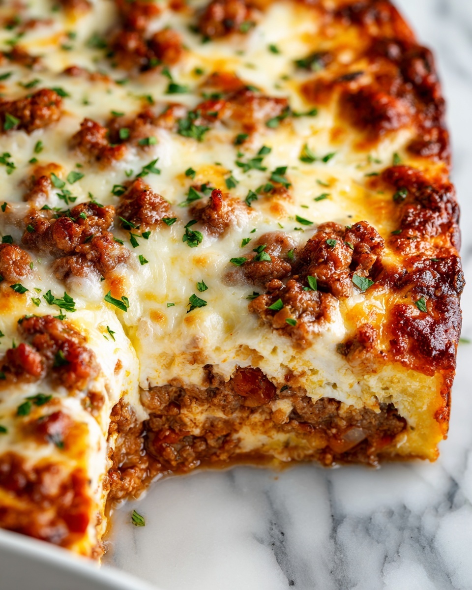 Homestyle Ground Beef Casserole Recipe - Recipe Image