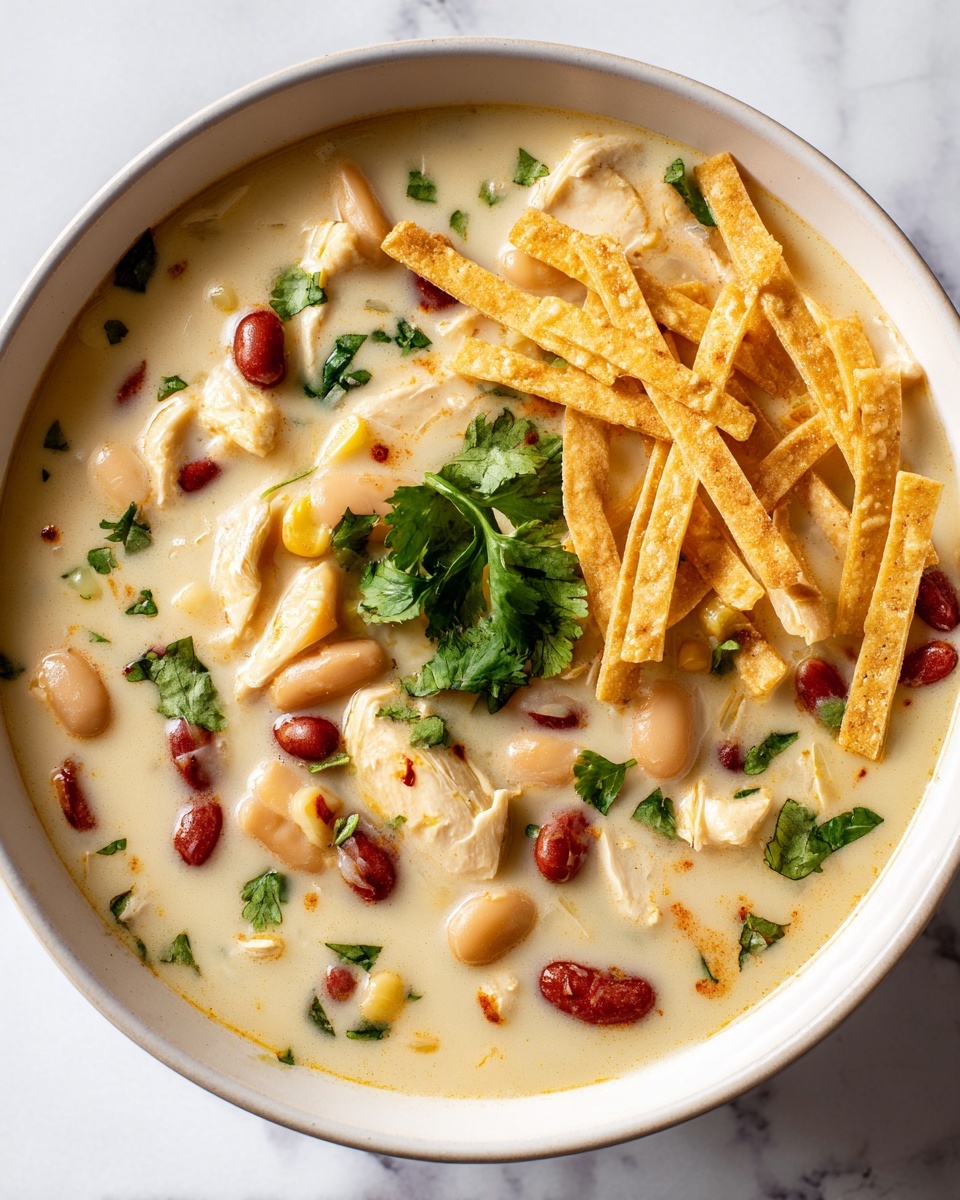 One-Pot White Chicken Chili Recipe - Recipe Image