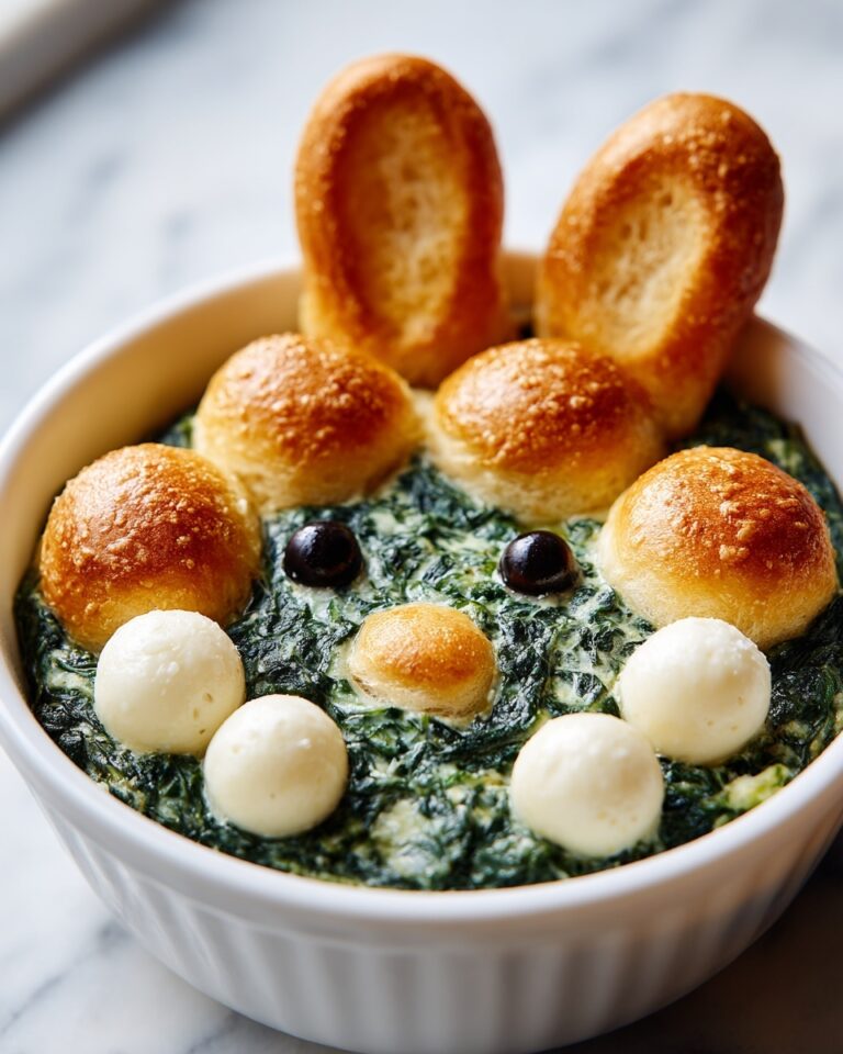 Easter Bunny Spinach Dip Recipe