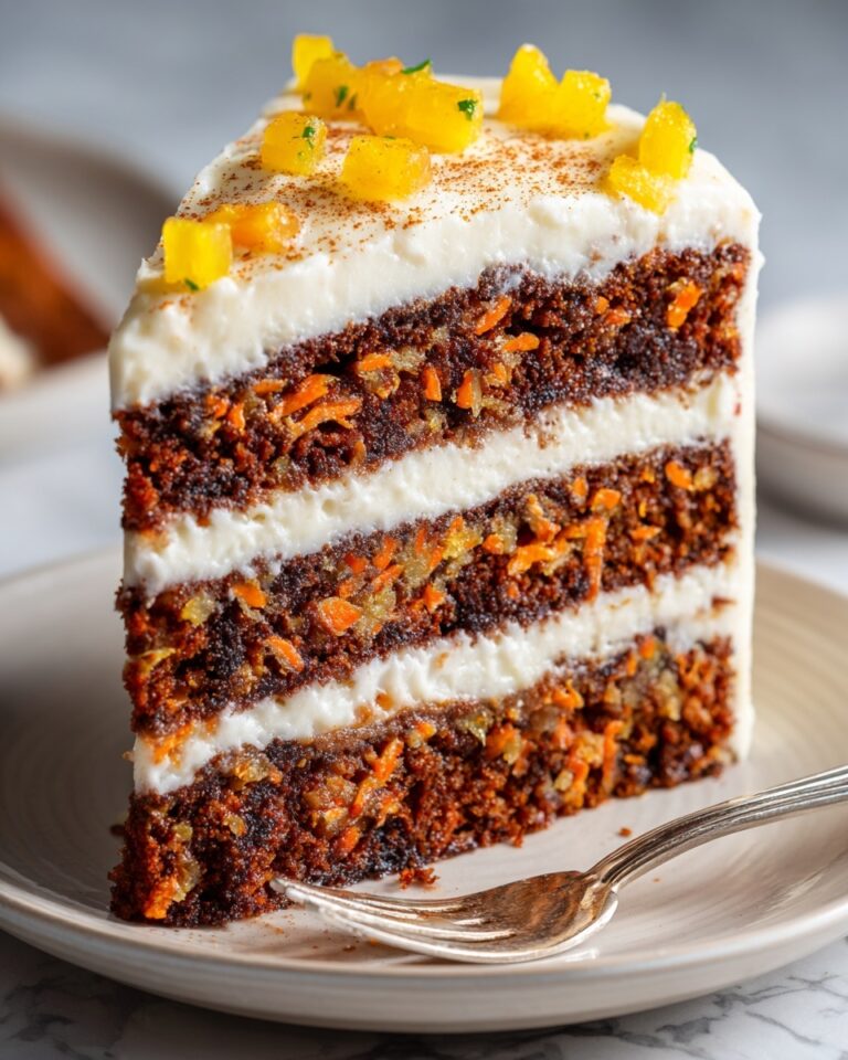 Pineapple Carrot Cream Cake Recipe