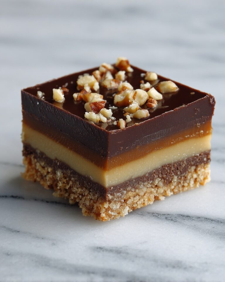 No-Bake Shortbread Fudge Slice Recipe