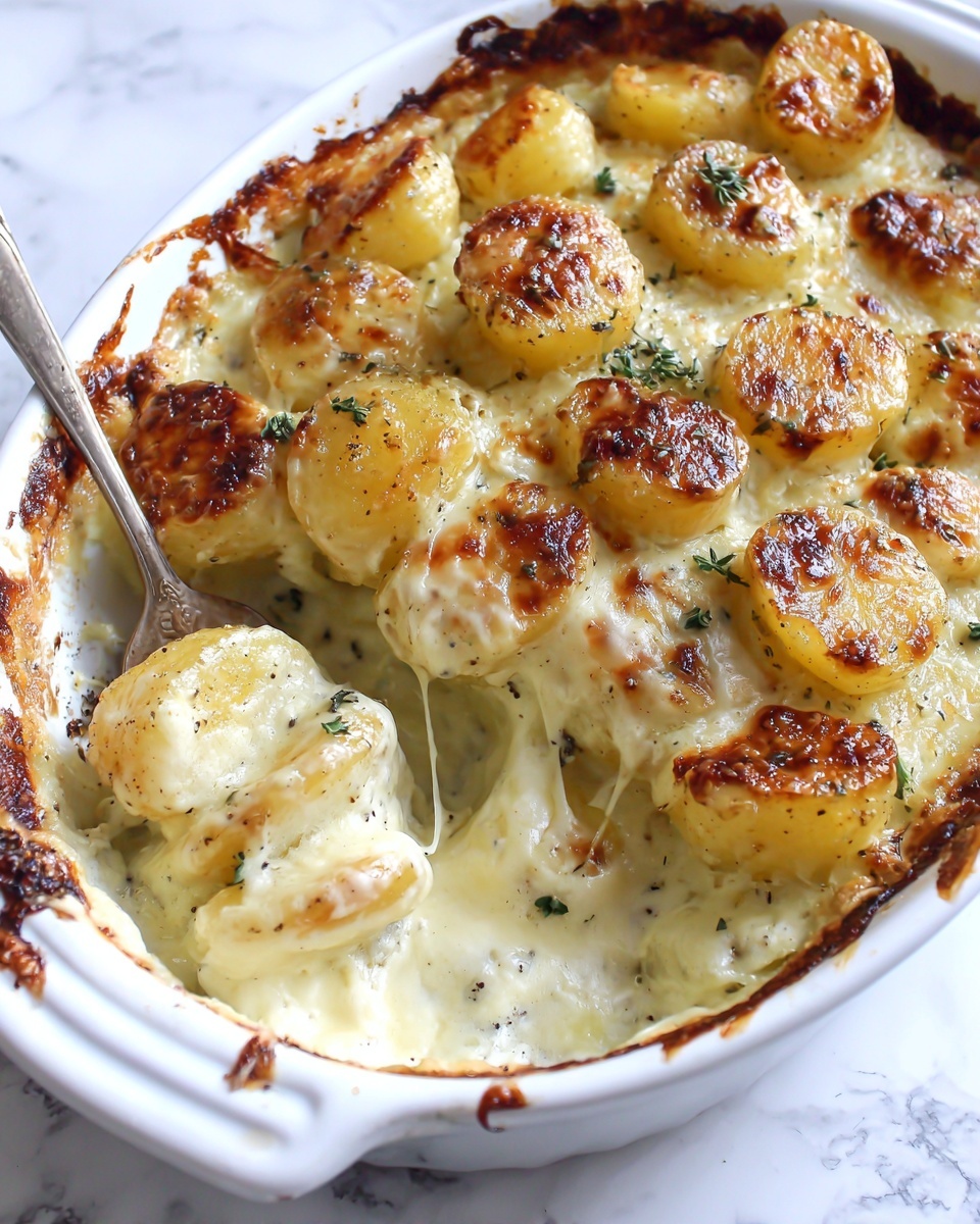 Cheesy Scalloped Potatoes Recipe - Recipe Image