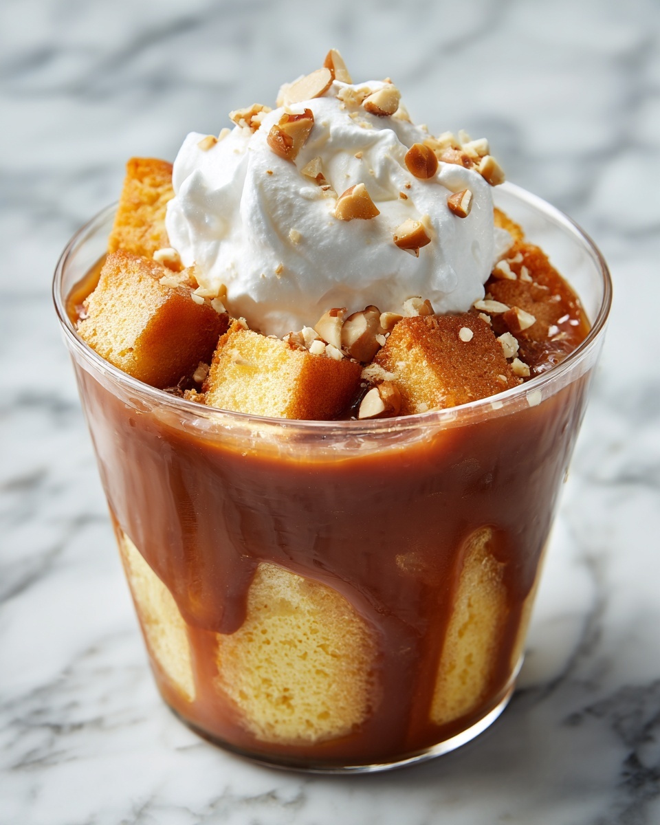 Pumpkin Bread Pudding with Caramel Sauce Recipe - Recipe Image