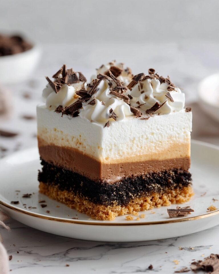 Triple Chocolate Mousse Cake Recipe