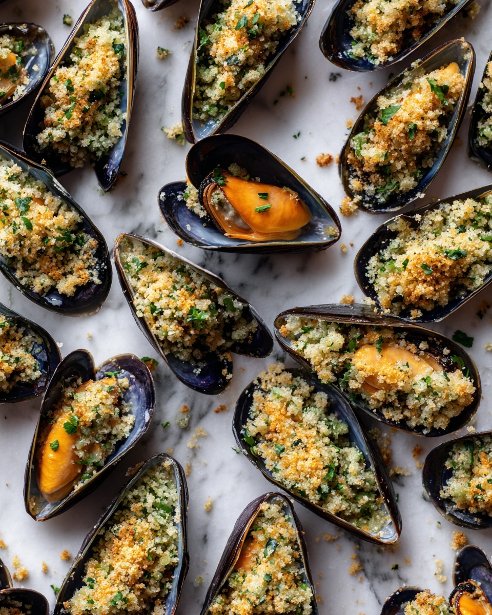 Corsican Stuffed Mussels: An Incredible Mediterranean Recipe - Recipe Image