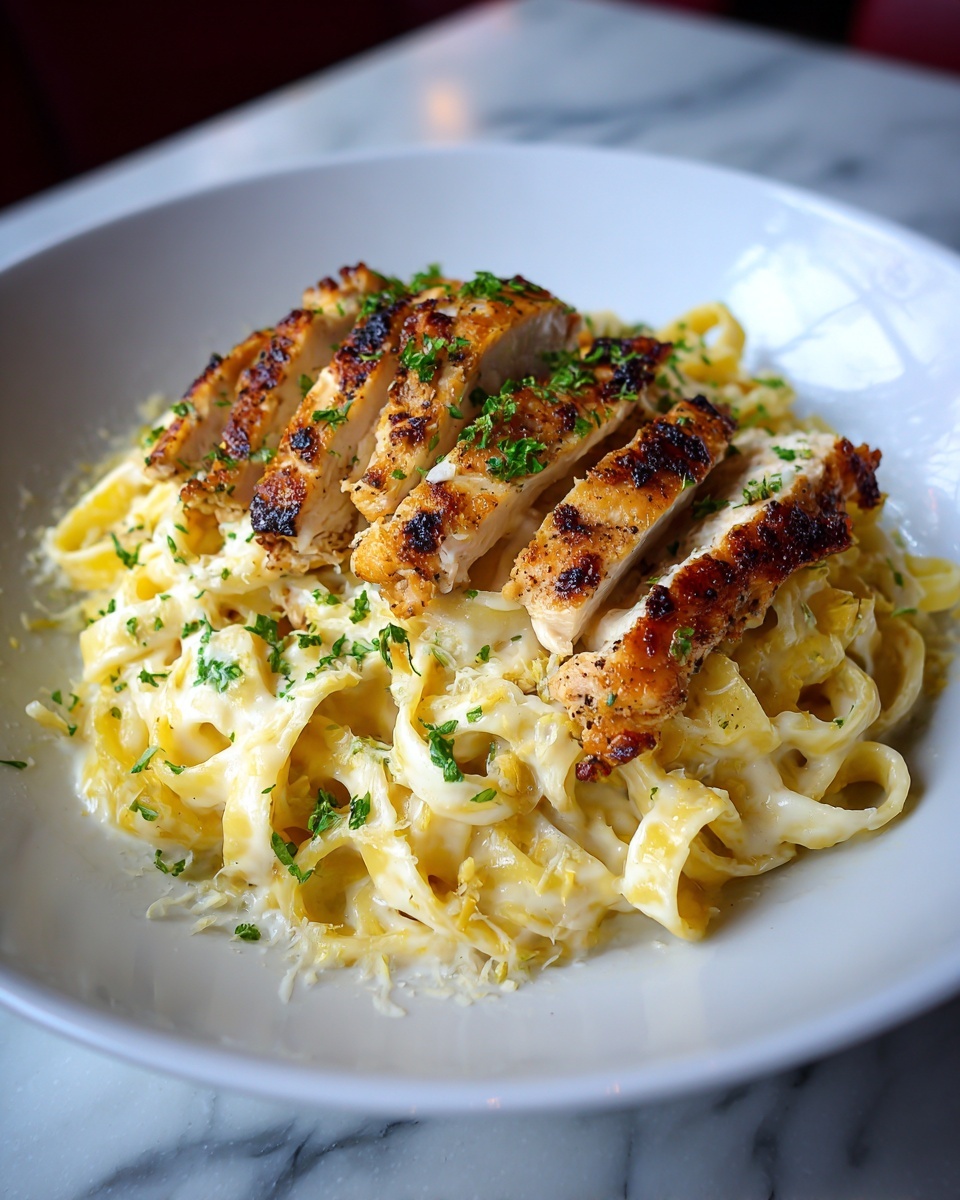 Blackened Chicken Alfredo Recipe - Recipe Image