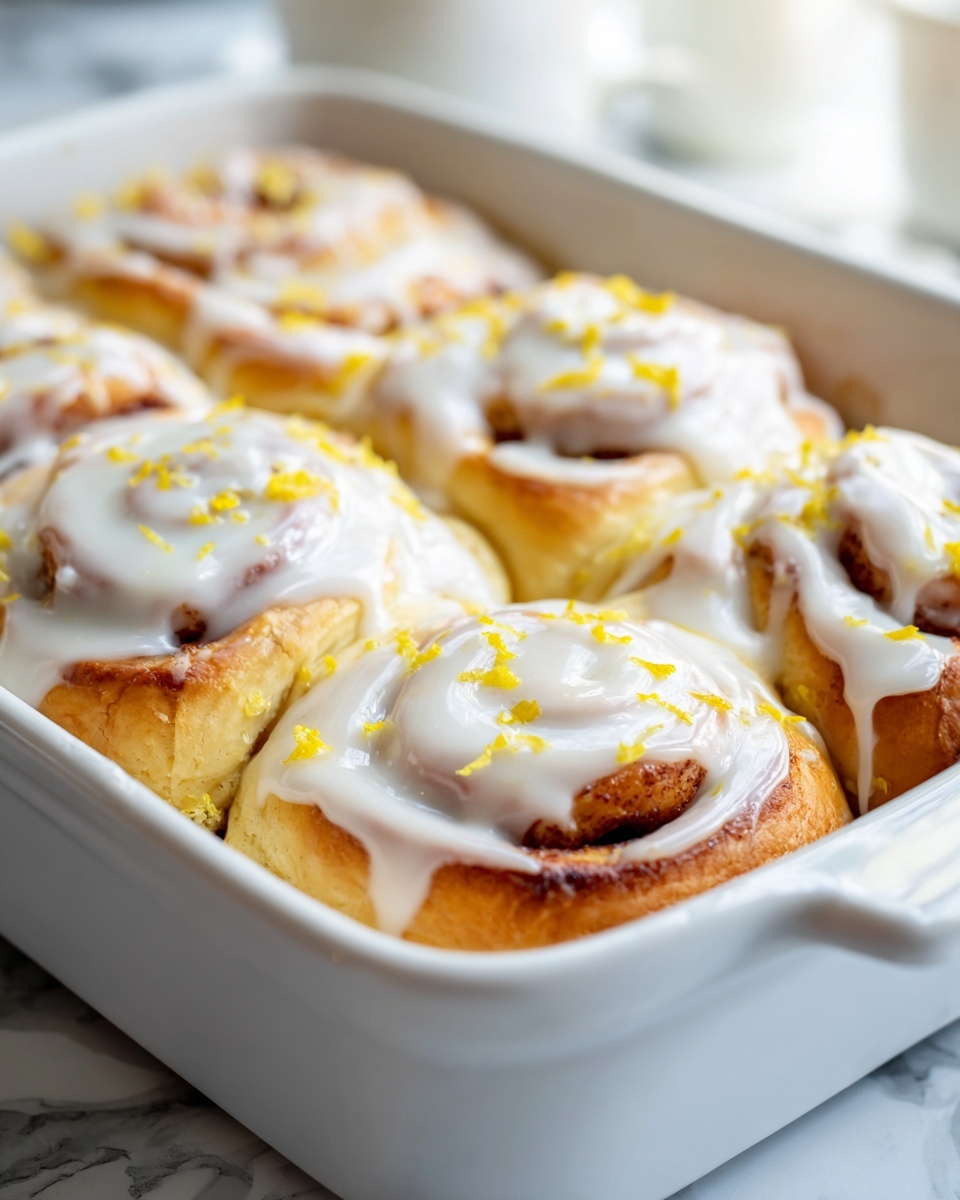 Lemon Sweet Rolls Recipe - Recipe Image