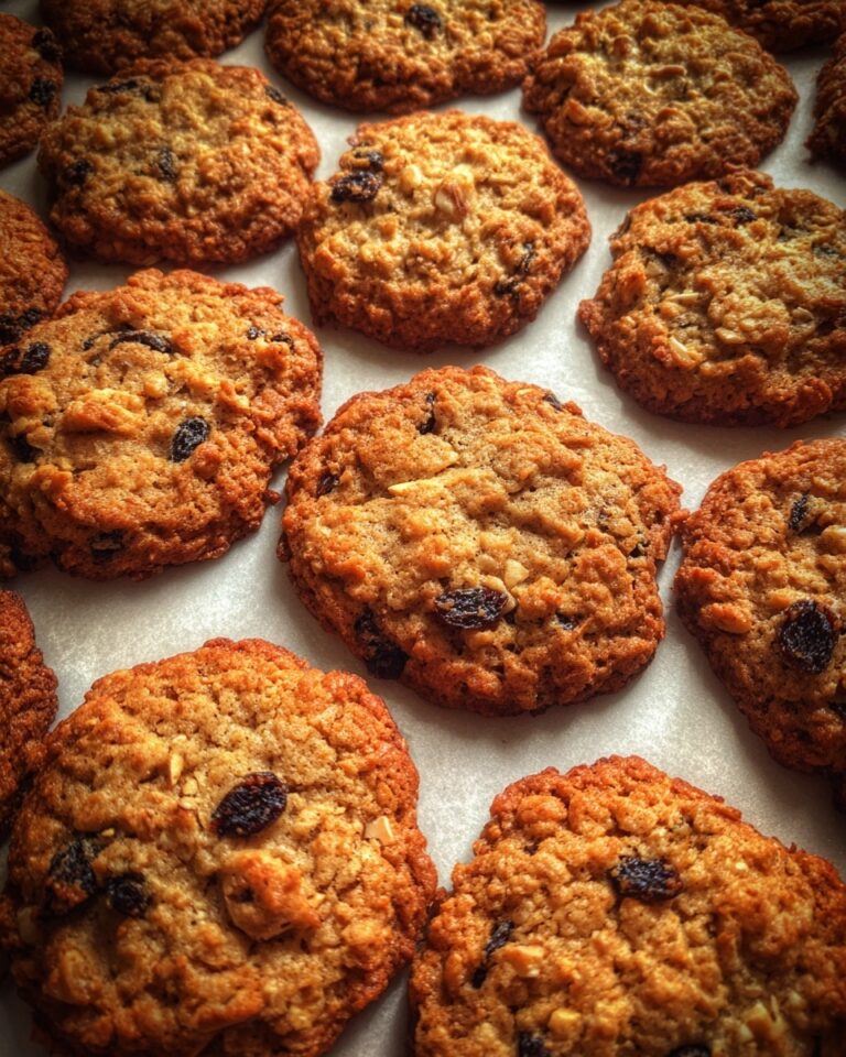 Oatmeal Raisin Cookies Recipe