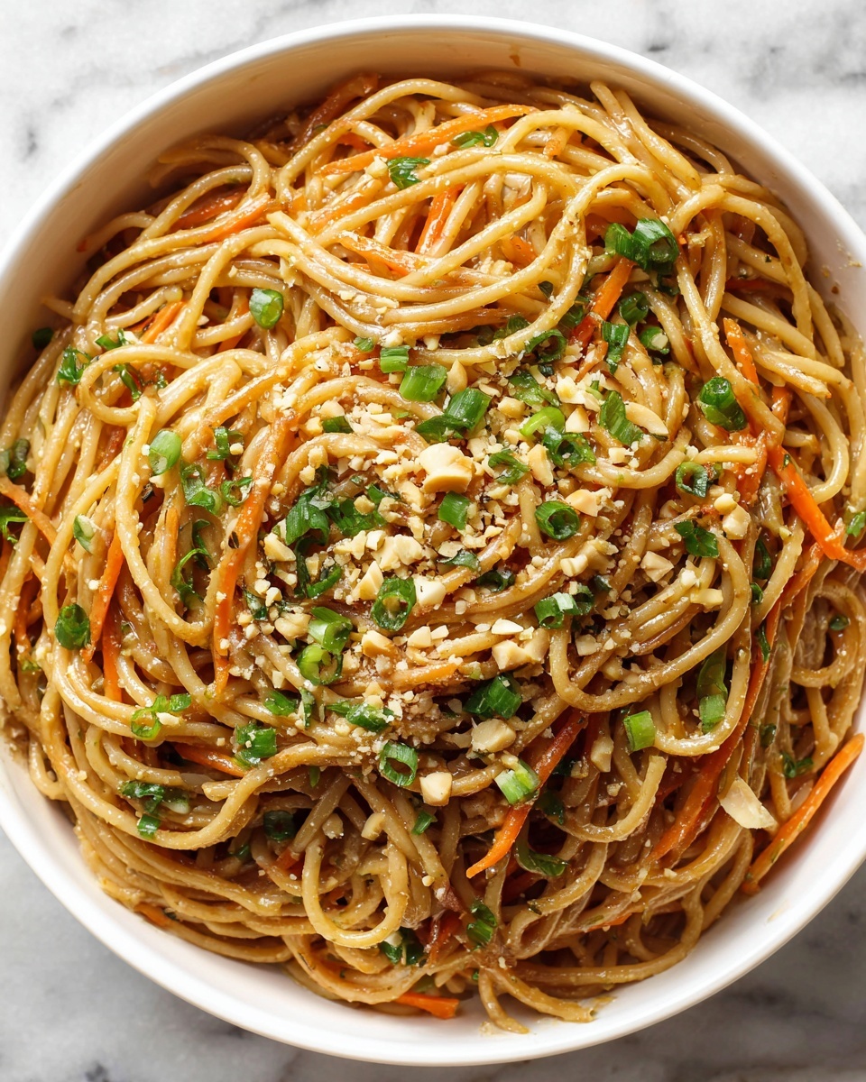 Creamy Peanut Noodles Recipe - Recipe Image