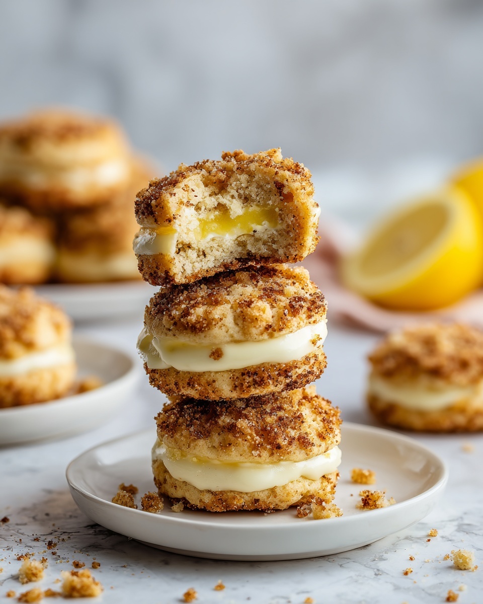 Zesty Lemon Cheesecake Cookies Recipe - Recipe Image
