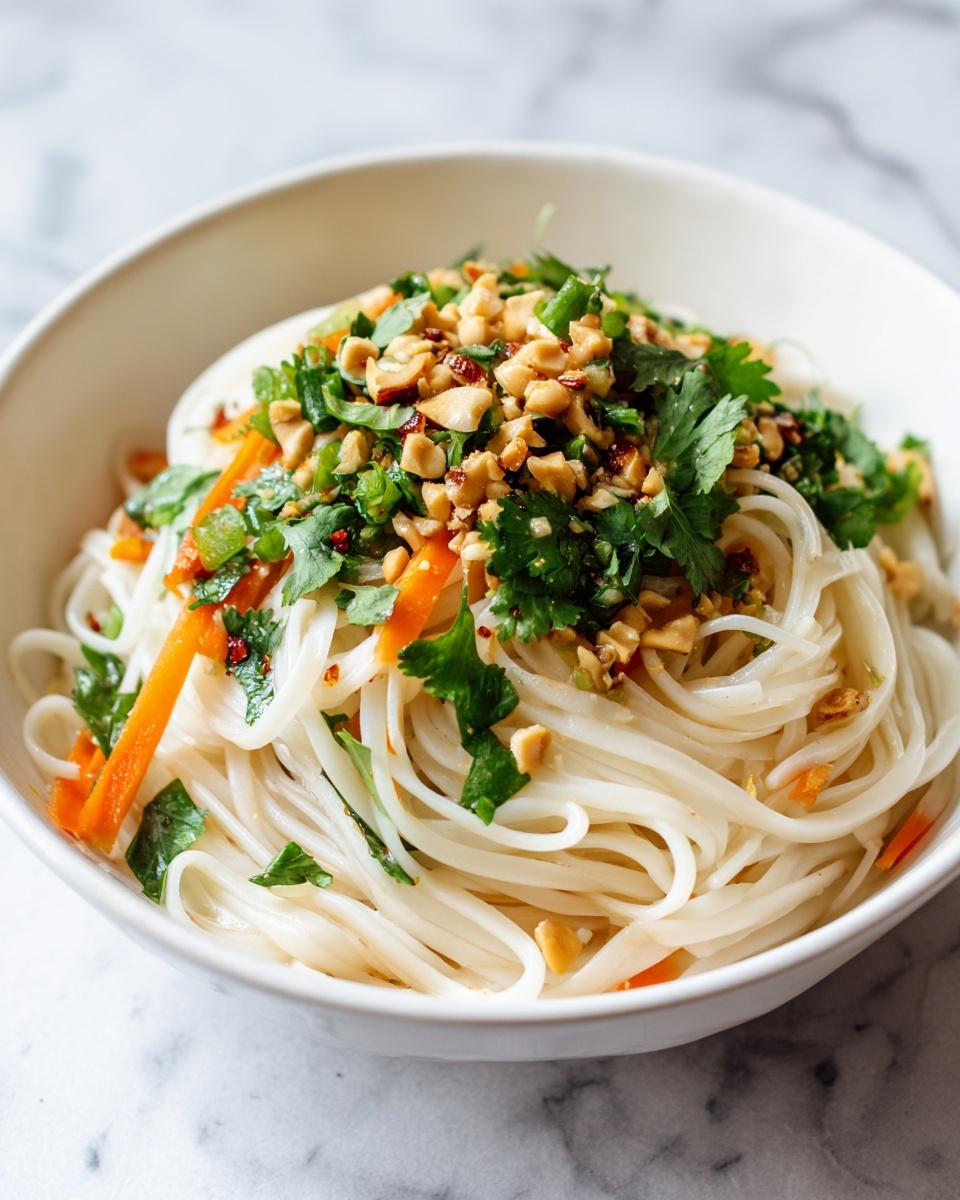Vietnamese Vermicelli Noodle Salad Recipe - Recipe Image