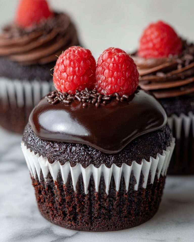 Irresistible Raspberry Chocolate Cupcakes Recipe