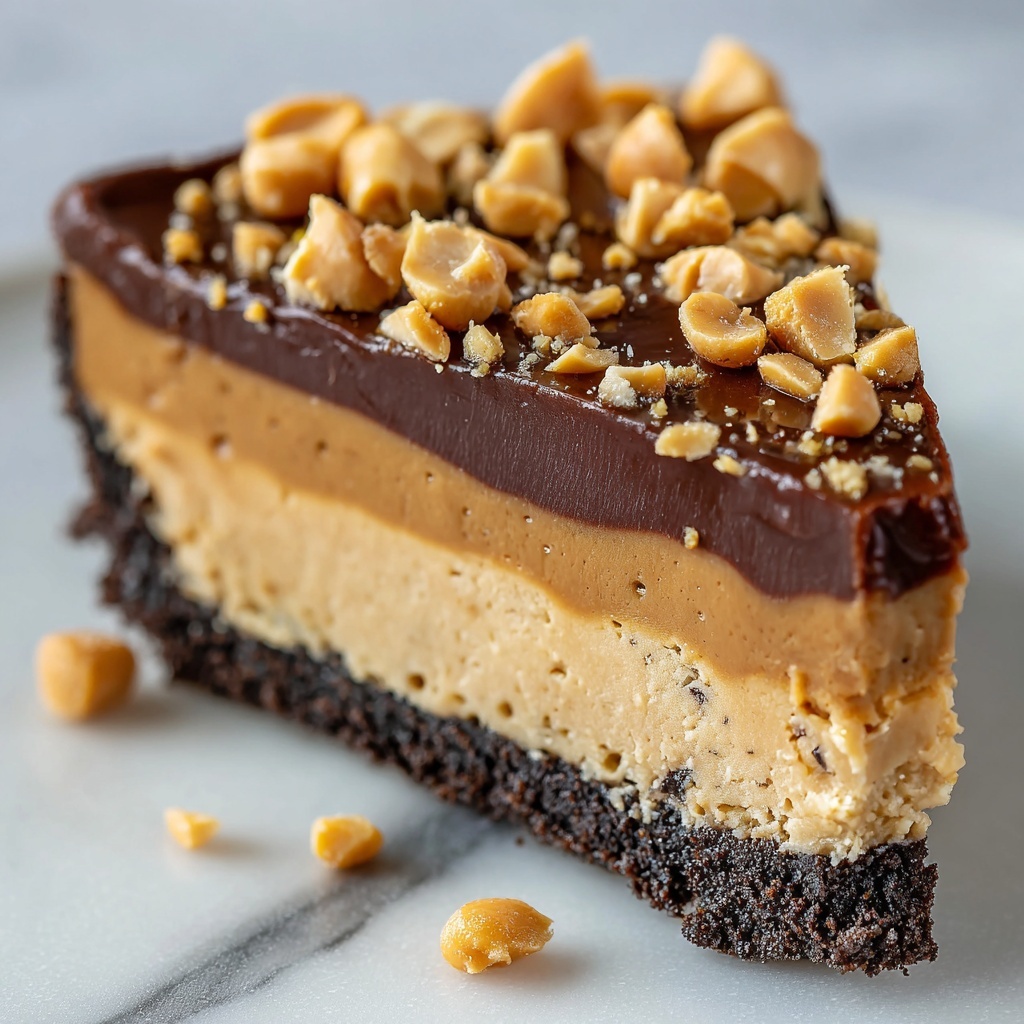 Ultimate Peanut Butter Cup Pie Delight Recipe - Recipe Image
