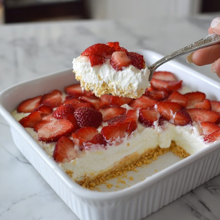 Strawberry Pretzel Salad Recipe