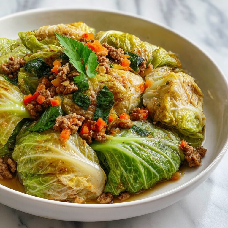 Hearty Ground Beef and Cabbage Skillet Recipe